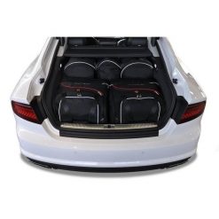 Torby Do Bagażnika Audi A7 Sportback 2010-2017 5Szt Kjust. Czarne torby podróżne damskie KJUST, bez wzorów. Za 1,424.00 zł.