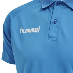Polo Hummel Promo. Białe koszulki sportowe męskie Hummel, m, bez wzorów, z tkaniny, bez ramiączek. Za 162.50 zł.