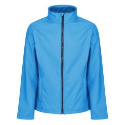 Męska Kurtka Soft Shell Ablaze Printable. Niebieskie kurtki męskie Regatta, m, bez wzorów, sportowe, bez kaptura. Za 101.99 zł.