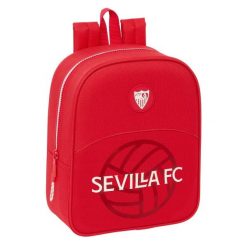 Plecak szkolny Sevilla Fútbol Club Czerwony. Czerwone plecaki męskie safta, bez wzorów, biznesowe. Za 100.00 zł.