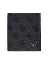 Guess Portfel SMVELE LEA22 Czarny. Czarne portfele męskie Guess, z aplikacjami, ze skóry. Za 189.99 zł.