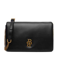 Torebka Badura. Czarne listonoszki damskie Badura, bez wzorów, bez dodatków. Za 229.99 zł.