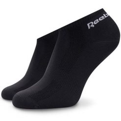 Skarpety stopki męskie Reebok TECH STYLE TR M 3-PAK. Czarne skarpety męskie Reebok, bez wzorów. W wyprzedaży za 39.00 zł.