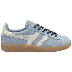 Damskie zamszowe buty sportowe Gola Aztec. Białe obuwie sportowe damskie Gola, bez wzorów, z zamszu, bez zapięcia. Za 423.00 zł.