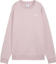 Puma Bluza damska ESS Small No. 1 Logo Relaxed Crew różowa 633268 49 XL. Czerwone bluzy damskie Puma, xl, bez wzorów, bez ramiączek, bez kaptura. Za 214.91 zł.