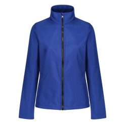 Kurtka Damska Ablaze Printable Soft Shell. Niebieskie kurtki sportowe damskie Regatta, s, bez wzorów, bez ramiączek, bez kaptura, trekkingowe. Za 100.99 zł.
