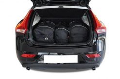 Torby Do Bagażnika Volvo V40 Cross Country 2012-2019 3Szt Kjust. Czarne torby podróżne damskie KJUST, bez wzorów, z kauczuku. Za 925.00 zł.