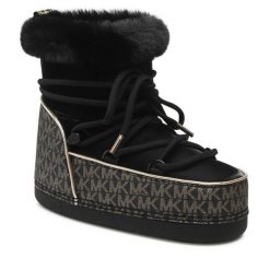 Śniegowce MICHAEL Michael Kors. Czarne śniegowce damskie MICHAEL Michael Kors, bez zapięcia. Za 1,899.00 zł.