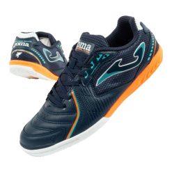 Buty sportowe męskie Joma Dribling 2503 obuwie halowe. Niebieskie buty sportowe męskie Joma, bez wzorów, z materiału, bez zapięcia, do piłki nożnej. Za 159.00 zł.