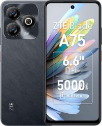 Smartfon ZTE Blade A75 4/128GB Czarny (123439601011). Czarne smartfony ZTE. Za 711.24 zł.