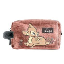 Podróżna torba toaletowa Cerda Disney Bambi. Czerwone torby podróżne damskie Cerda, bez wzorów, z materiału. Za 146.50 zł.