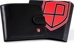 Peterson Zapinany portfel męski z systemem RFID Protect Peterson. Portfele męskie Peterson, bez wzorów. Za 143.26 zł.