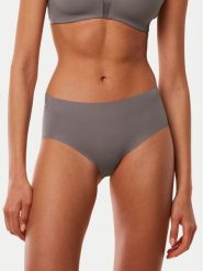 Triumph Figi klasyczne z wysokim stanem Flex Smart 10213145 Szary. Szare majtki damskie Triumph, z syntetyku. Za 79.99 zł.