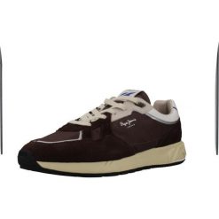 Buty PEPE JEANS PLS600021 Brązowy. Brązowe buty zimowe męskie Pepe Jeans, bez wzorów, z jeansu, bez obcasa, bez zapięcia. Za 446.59 zł.