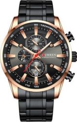 Zegarek ZEGAREK MĘSKI CURREN 8351 (zc022d) - CHRONOGRAF + BOX. Zegarki męskie NoName, bez wzorów. Za 136.21 zł.