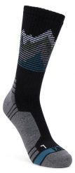 Dlx Hilliard - skarpety trekkingowe unisex ciemnoszary marl. Szare skarpety męskie DLX, bez wzorów. Za 152.99 zł.