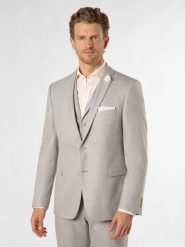 Finshley & Harding kurtka modułowa - Steven Mężczyźni Modern Fit szary, 25. Szare kurtki męskie Finshley & Harding, m, bez wzorów, eleganckie, bez kaptura. Za 799.95 zł.