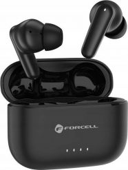 Słuchawki ForCell FORCELL F-AUDIO Super Clear Calls słuchawki bezprzewodowe bluetooth TWS ANC + ENC + DONGLE czarne. Czarne słuchawki bezprzewodowe ForCell. Za 100.16 zł.