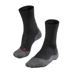 Skarpetki Falke TK2 Sensitive. Czarne skarpety męskie Falke, bez wzorów, z materiału. Za 161.50 zł.