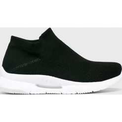 Answear - Buty. Czarne obuwie sportowe damskie ANSWEAR, bez wzorów, z gumy, bez zapięcia. W wyprzedaży za 89.90 zł.