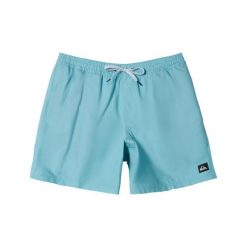 Szorty kąpielowe dla Mężczyzn EVERYDAY SOLID VOLLEY 15" Niebieski. Niebieskie kąpielówki męskie Quiksilver, m, bez wzorów, z poliesteru. Za 127.75 zł.