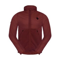 Kurtka wodoodporna z kapturem wiatroszczelna Sweet Protection Hunter. Czerwone kurtki męskie SWEET PROTECTION, bez wzorów, sportowe, z kapturem. W wyprzedaży za 436.90 zł.