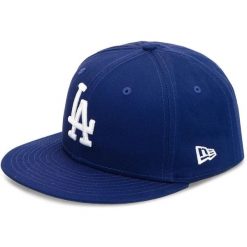 Czapka New Era Los Angeles. Białe czapki damskie New Era, bez wzorów, z bawełny. Za 129.00 zł.