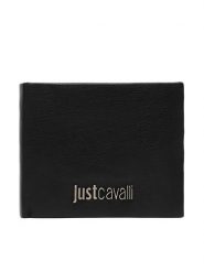 Just Cavalli Portfel 81QA5PX4 ZP361 Czarny. Czarne portfele męskie Just Cavalli, bez wzorów, ze skóry. Za 274.99 zł.