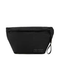 Saszetka nerka Guess. Czarne saszetki i nerki męskie Guess, z aplikacjami. Za 129.99 zł.