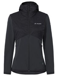Kurtki damskie Brenva Jacket. Czarne kurtki sportowe damskie Vaude, bez wzorów, z materiału, bez ramiączek, bez kaptura, narciarskie, primaloft. Za 573.35 zł.