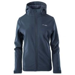 Kurtka Softshellowa Damska Melba II. Niebieskie kurtki sportowe damskie ELBRUS, l, bez wzorów, z softshellu, bez ramiączek, bez kaptura, trekkingowe. Za 311.99 zł.