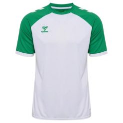 Koszulka Hummel League. Białe bluzki damskie Hummel, bez wzorów, eleganckie, bez kołnierzyka, bez ramiączek. Za 182.00 zł.