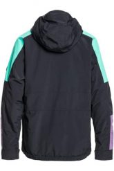 Kurtka narciarska męska Quiksilver Radicalo - Technical Snow. Czarne kurtki sportowe męskie Quiksilver, na zimę, m, bez wzorów, z lycry, z kapturem, narciarskie. Za 541.99 zł.