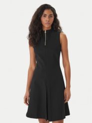 HUGO Sukienka codzienna Noella 50557496 Czarny Regular Fit. Czarne sukienki damskie Hugo, na co dzień, xxl, bez wzorów, z wiskozy, bez kołnierzyka, bez ramiączek, proste. Za 859.99 zł.