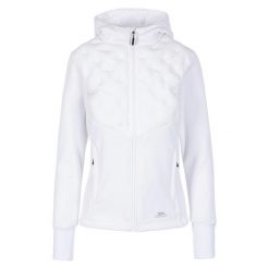 Damska Kurtka Hybrydowa Marney Active Hybrid Jacket. Czarne kurtki sportowe damskie Trespass, xl, bez wzorów, bez ramiączek, bez kaptura, trekkingowe. Za 267.99 zł.