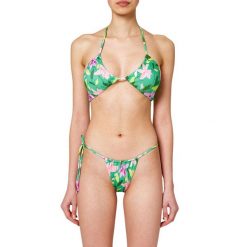 Dół od bikini Sundek High Leg. Zielone stroje kąpielowe damskie SUNDEK, m, bez wzorów, z elastanu. Za 134.00 zł.