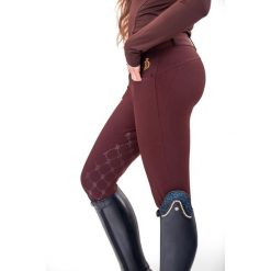 Legginsy jeździeckie z pełnym lejem silikonowym JD ATTACK Cilla. Legginsy damskie JD ATTACK, bez wzorów, z elastanu. Za 269.99 zł.