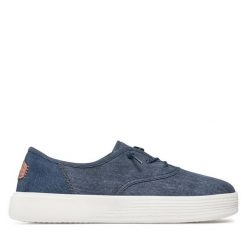 Tenisówki Hey Dude. Niebieskie trampki męskie Hey dude, bez wzorów, bez zapięcia. Za 209.99 zł.