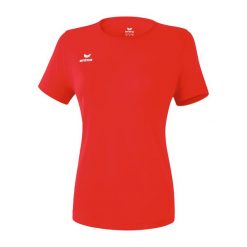 Koszulka damska Erima Functional Teamsports T-shirt. Czerwone bluzki damskie Erima, xs, bez wzorów, sportowe, bez kołnierzyka, bez ramiączek. Za 110.00 zł.