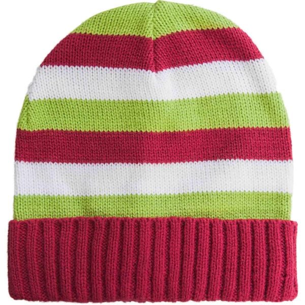 Zimowy czapka Rookie 55 w paski do jazdy na rowerze. Czerwone czapki męskie HSN, na zimę, bez wzorów. Za 122.99 zł.