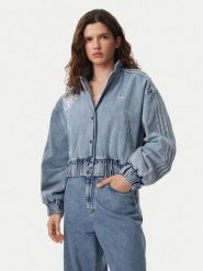 Adidas Kurtka jeansowa Care Bear KQ6747 Niebieski Regular Fit. Niebieskie kurtki damskie Adidas, l, bez wzorów, z bawełny, bez kaptura. Za 649.99 zł.