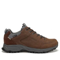 Buty trekkingowe Chiruca Ottawa 01 Gore-Tex. Brązowe trekkingi męskie Chiruca, z gore-texu, bez zapięcia. Za 757.15 zł.