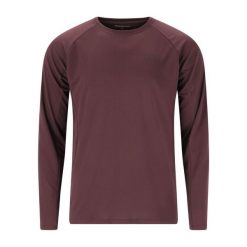 Dżersej z długim rękawem Endurance Crusoe. Brązowe bluzy męskie Endurance, bez wzorów, z dżerseju, sportowe, bez ramiączek, bez kaptura. Za 150.00 zł.