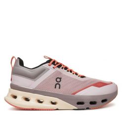 Buty na siłownię On. Fioletowe obuwie sportowe damskie On, bez wzorów, bez zapięcia, na fitness i siłownię. Za 599.99 zł.