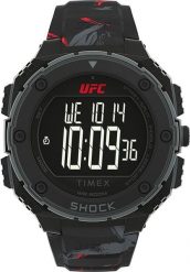 Zegarek Timex Zegarek męski Timex TW2V85100 czarny. Czarne zegarki męskie Timex, bez wzorów. Za 496.00 zł.