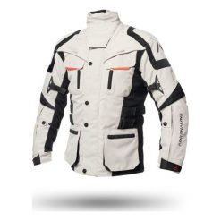 Kurtka turystyczna ADRENALINE PRO TOURING 2.0 kolor czarny/szary, rozmiar XL. Czarne kurtki męskie ADRENALINE, xl, bez wzorów, z materiału, bez kaptura. W wyprzedaży za 249.00 zł.