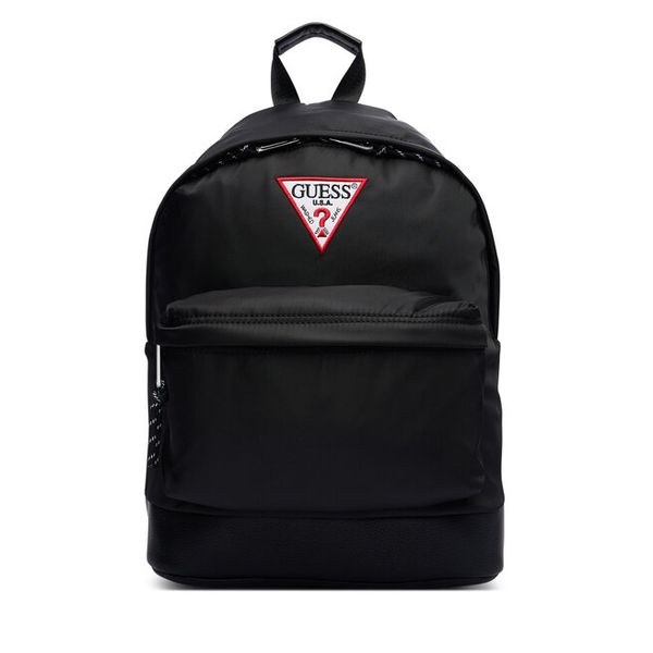 Plecak Guess. Czarne plecaki męskie Guess, z aplikacjami, sportowe. Za 264.99 zł.