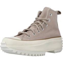 Buty CONVERSE RUN STAR HIKE HI Beżowy. Brązowe obuwie sportowe damskie Converse, bez wzorów, ze skóry, bez zapięcia. Za 299.99 zł.
