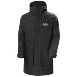 Kurtka Helly Hansen rigging. Czarne kurtki męskie Helly Hansen, na jesień, l, bez wzorów, z tkaniny, klasyczne, bez kaptura. Za 1,418.50 zł.