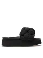 Inuikii Klapki Puffer Braided 70103-177 Czarny. Czarne klapki damskie Inuikii, bez wzorów, z materiału, bez obcasa, bez zapięcia. Za 669.99 zł.